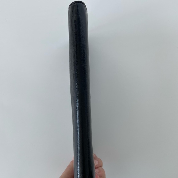 YSL -Vintage patent leather clutch - black - authentic - Picture 7 of 15